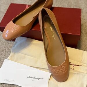Salvatore Ferragamo Women's Brown Loafers